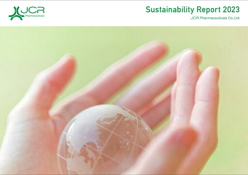 Thumbnail JCR Pharmaceuticals Sustainability Report 2023
