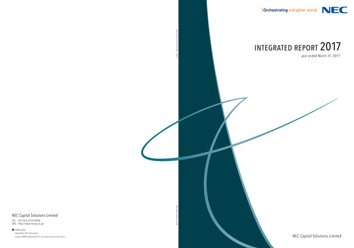 Thumbnail NEC Capital Solutions Annual Report 2017