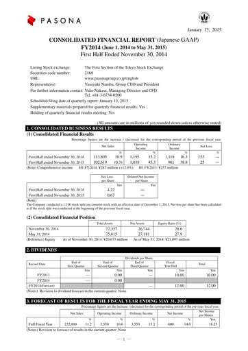 Thumbnail Pasona Group Half-year Report 2015-h1