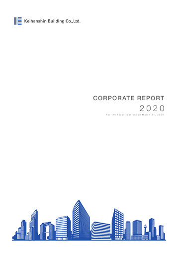 Thumbnail Keihanshin Building Integrated Report 2020