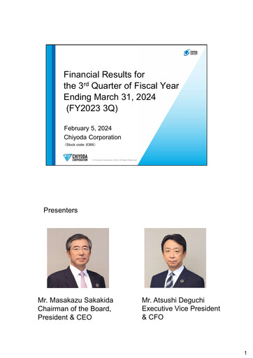 Thumbnail Chiyoda Corporation Quarterly Report 2023-q3