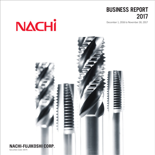 Miniature Nachi-Fujikoshi Rapport annuel 2017