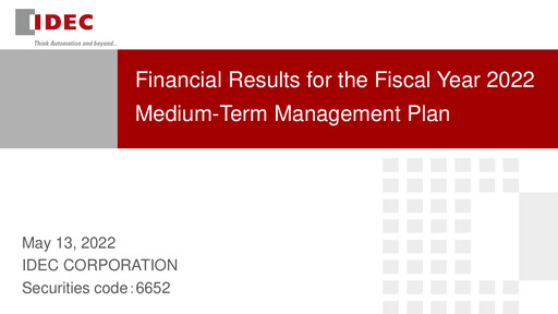 Thumbnail IDEC Corporation Financial Statement fy2022