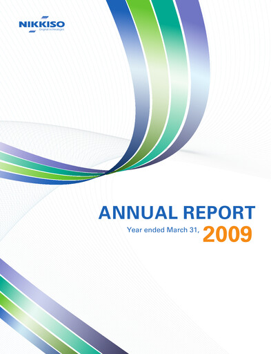 Miniature Nikkiso Co., Ltd. Rapport annuel 2009