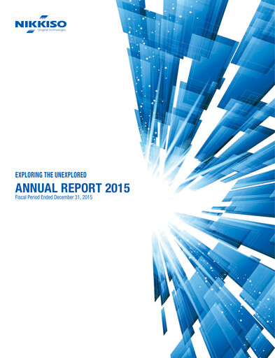 Miniature Nikkiso Co., Ltd. Rapport annuel 2015