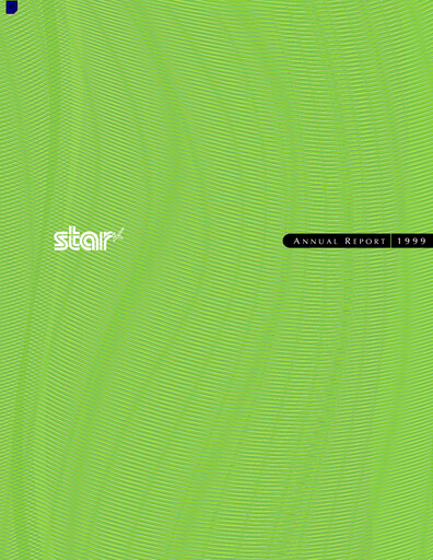 Vorschaubild Star Micronics Jahresbericht 1999