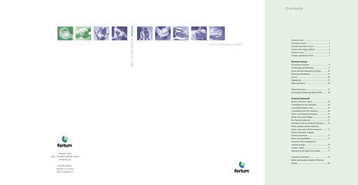 Thumbnail Fortum Annual Report 1999