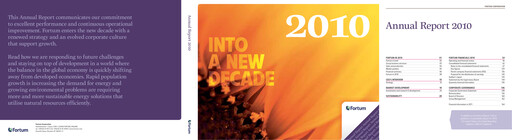 Thumbnail Fortum Annual Report 2010