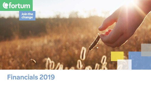 Thumbnail Fortum Financial Statement 2019