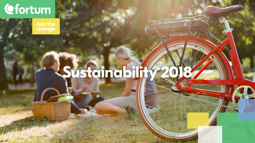 Thumbnail Fortum Sustainability Report 2018