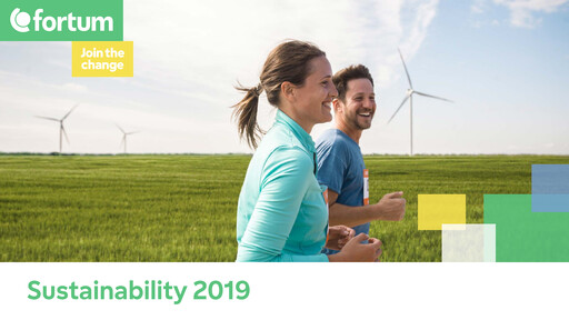 Thumbnail Fortum Sustainability Report 2019