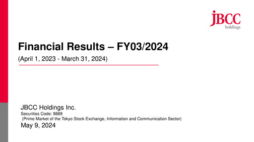 Thumbnail JBCC Holdings Financial Report 2023-2024