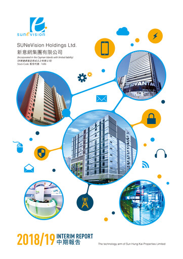 Vorschaubild SUNeVision Halbjahresbericht 2018-2019