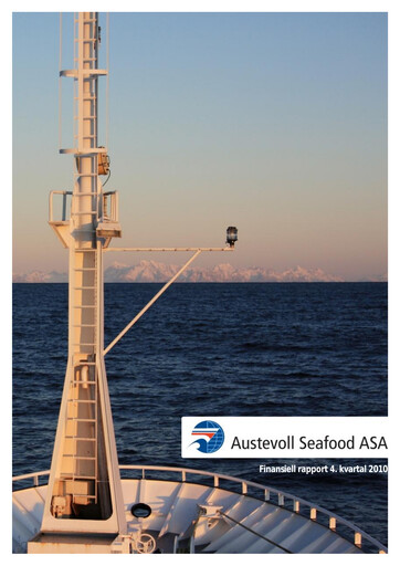 Thumbnail Austevoll Seafood  Quarterly Report 2010-q4