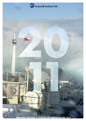 Thumbnail Austevoll Seafood  Quarterly Report 2011-q2