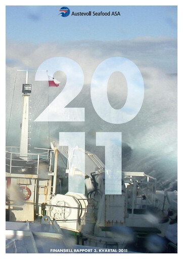 Thumbnail Austevoll Seafood  Quarterly Report 2011-q3