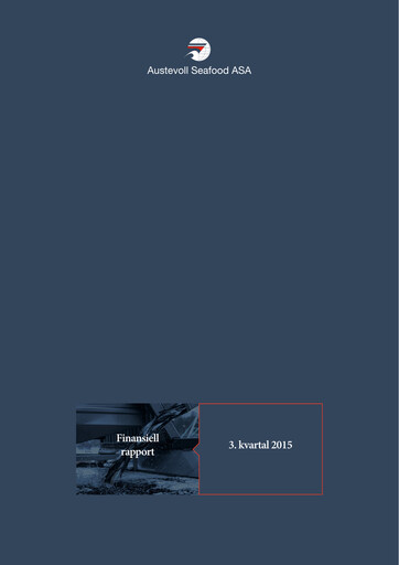 Thumbnail Austevoll Seafood  Quarterly Report 2015-q3