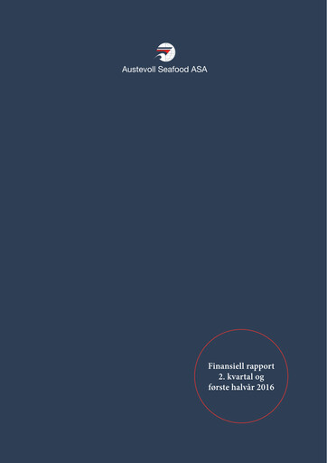 Thumbnail Austevoll Seafood  Quarterly Report 2016-q2