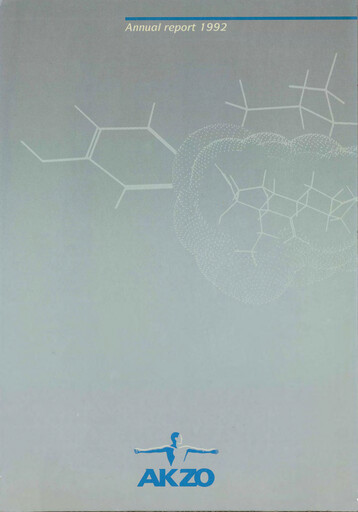 Thumbnail AkzoNobel
 Annual Report 1992