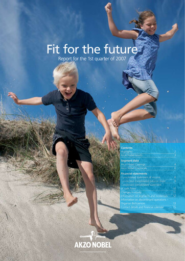 Miniature AkzoNobel
 Rapport trimestriel 2007-q1
