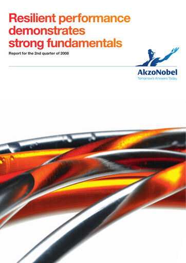 Miniature AkzoNobel
 Rapport trimestriel 2008-q2