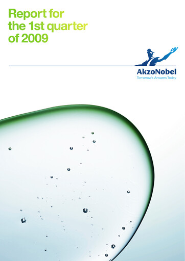 Miniature AkzoNobel
 Rapport trimestriel 2009-q1
