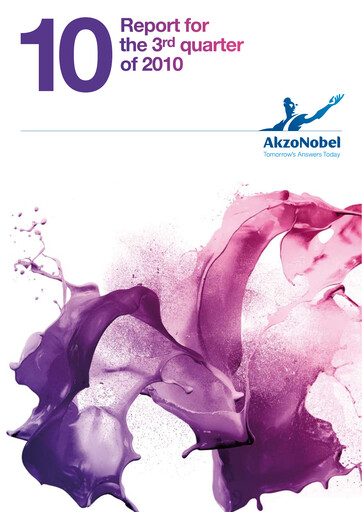 Miniature AkzoNobel
 Rapport trimestriel 2010-q3