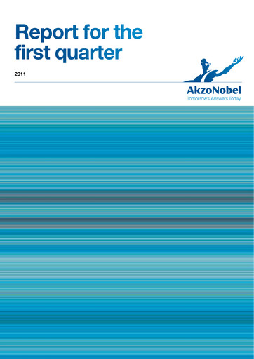 Miniature AkzoNobel
 Rapport trimestriel 2011-q1