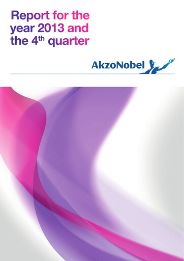 Miniature AkzoNobel
 Rapport trimestriel 2013-q4