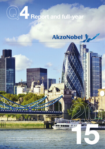 Miniature AkzoNobel
 Rapport trimestriel 2015-q4