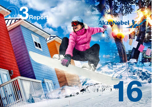 Miniature AkzoNobel
 Rapport trimestriel 2016-q3