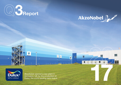 Miniature AkzoNobel
 Rapport trimestriel 2017-q3