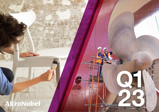 Miniature AkzoNobel
 Rapport trimestriel 2023-q1