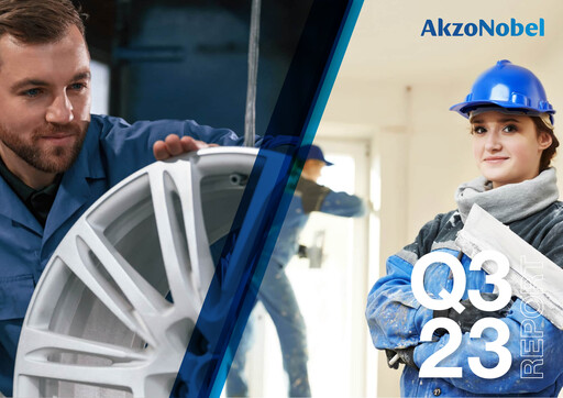 Miniature AkzoNobel
 Rapport trimestriel 2023-q3
