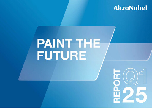 Miniature AkzoNobel
 Rapport trimestriel 2025-q1