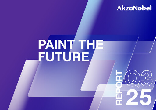 Miniature AkzoNobel
 Rapport trimestriel 2025-q3