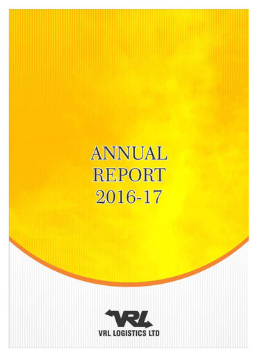 Thumbnail VRL Logistics Annual Report 2016-2017