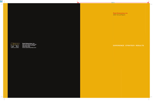 Thumbnail Rush Enterprises
 Annual Report 2007