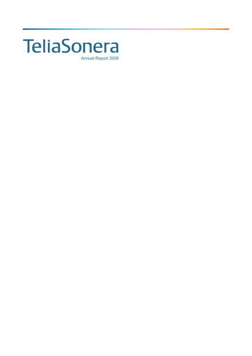 Thumbnail Telia Company Annual Report 2008