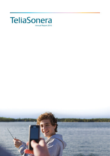 Thumbnail Telia Company Annual Report 2010