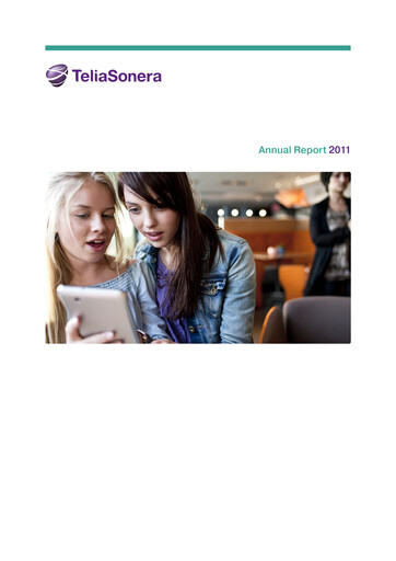 Thumbnail Telia Company Annual Report 2011