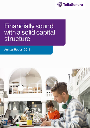 Thumbnail Telia Company Annual Report 2013