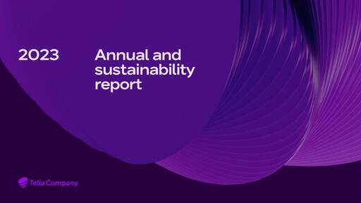 Thumbnail Telia Company Annual Report 2023
