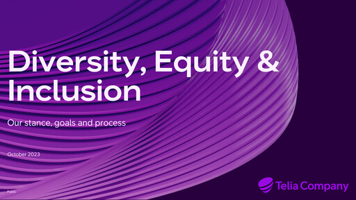 Thumbnail Telia Company ESG Report 2022