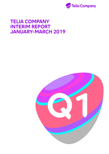 Thumbnail Telia Company Quarterly Report 2019-q1