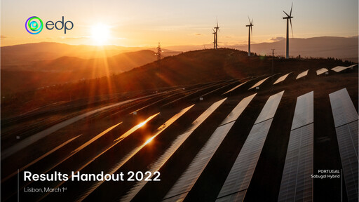 Miniature EDP Group Rapport financier 2022