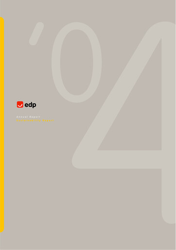 Thumbnail EDP Group Sustainability Report 2004
