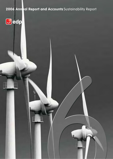 Thumbnail EDP Group Sustainability Report 2006