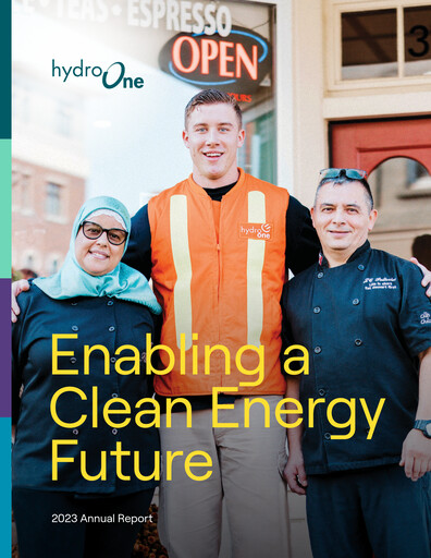 Thumbnail Hydro One
 Annual Report 2023