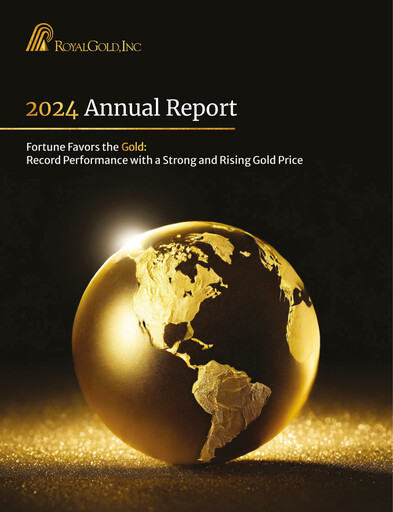 Thumbnail Royal Gold
 Annual Report 2024